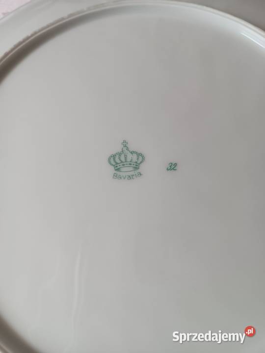 Porcelanowe patery sygnowane Bavaria sprzedam