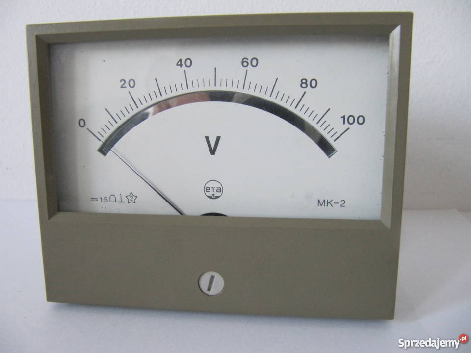 Miernik tablicowy woltomierz 100 V DC ERA MK2 Nysa sprzedam