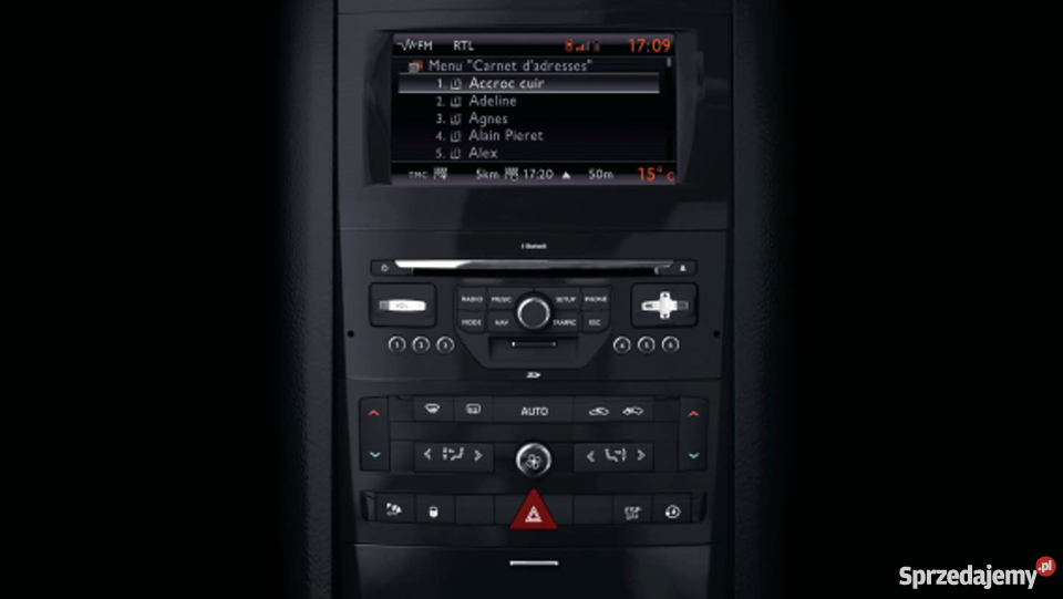 Peugeot 1007 RT4 RT5 Nawigacja aktualizacja