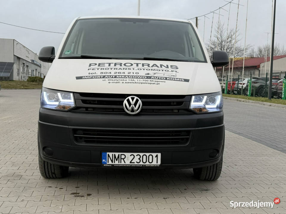 Volkswagen Transporter 20 TDI 102 LED Nawigacja biały warmińsko-mazurskie Mrągowo