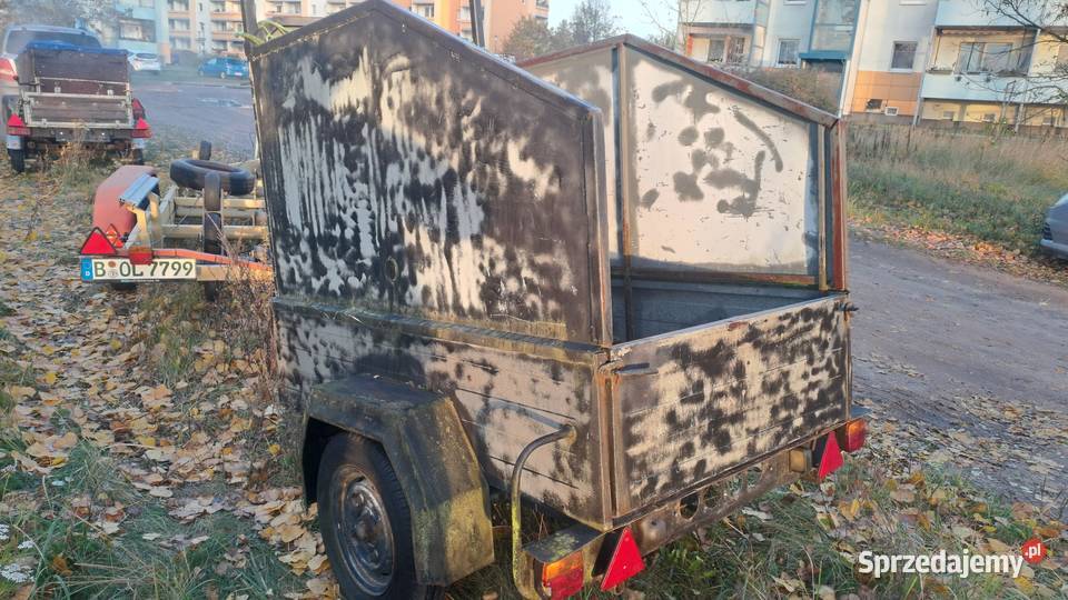 Przyczepa dmc 500 z hamulcem najazdowym lubuskie Żary