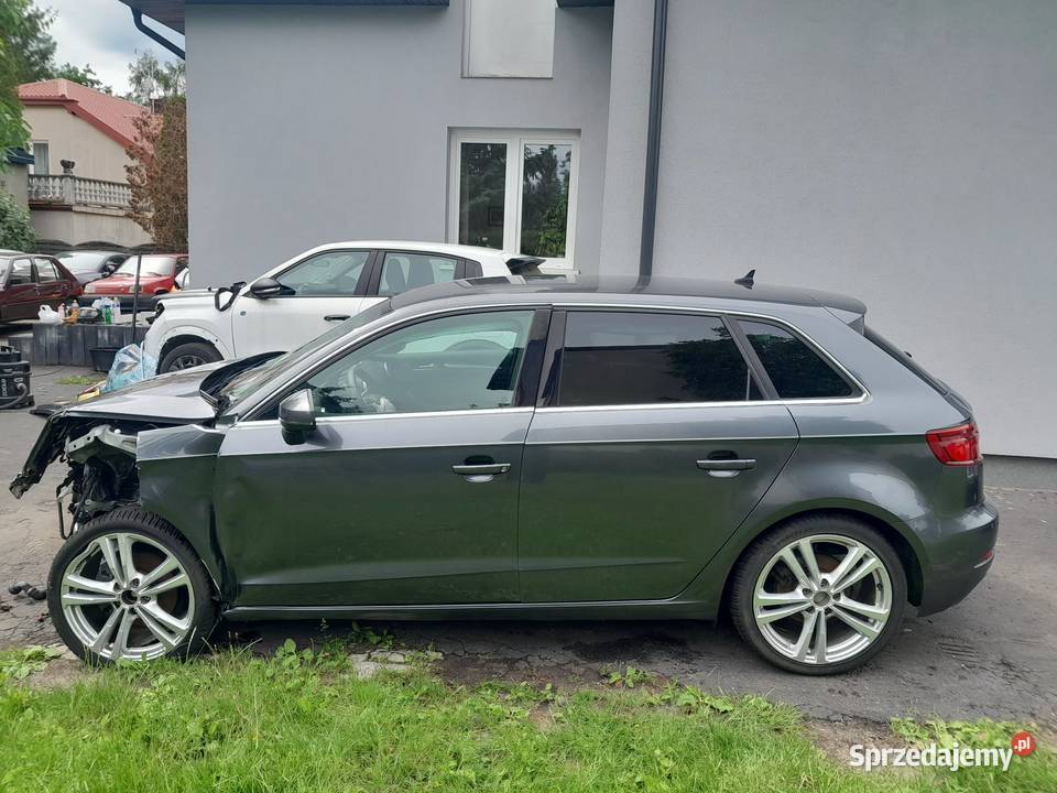 Audi a3 sportback 16 tdi automag sline 2019r Warszawa