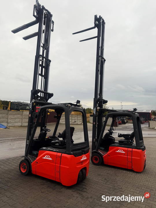 wózek widłowy elektryczny LINDE E16 Triplex 54m Działoszyn