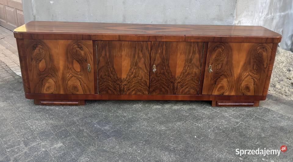 KomodaSzafka RTV ArtDeco Orzech 195 Antyk mazowieckie Warszawa sprzedam