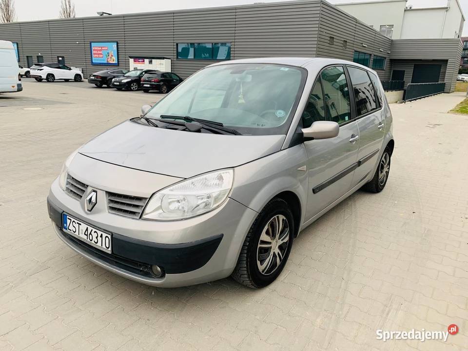 Renault Scenic 2 benzyna nowy przegląd 1598cm3 Szczecin