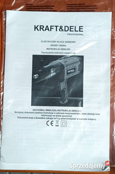 Klucz udarowy KraftDele Professional KD3057 Zarszyn