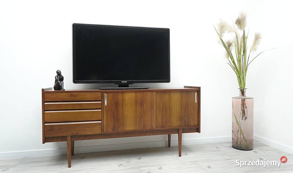 Komoda bytomska sideboard PRL renowacji 164cm Jerka