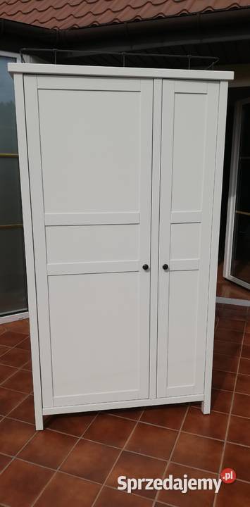 Szafa 2 drzwiowa Hemnes Ikea bieliźniarka regał Szafy i garderoby