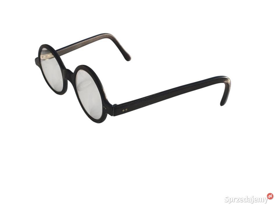 Stare przedwojenne okulary w oryginalnym etui śląskie Cieszyn