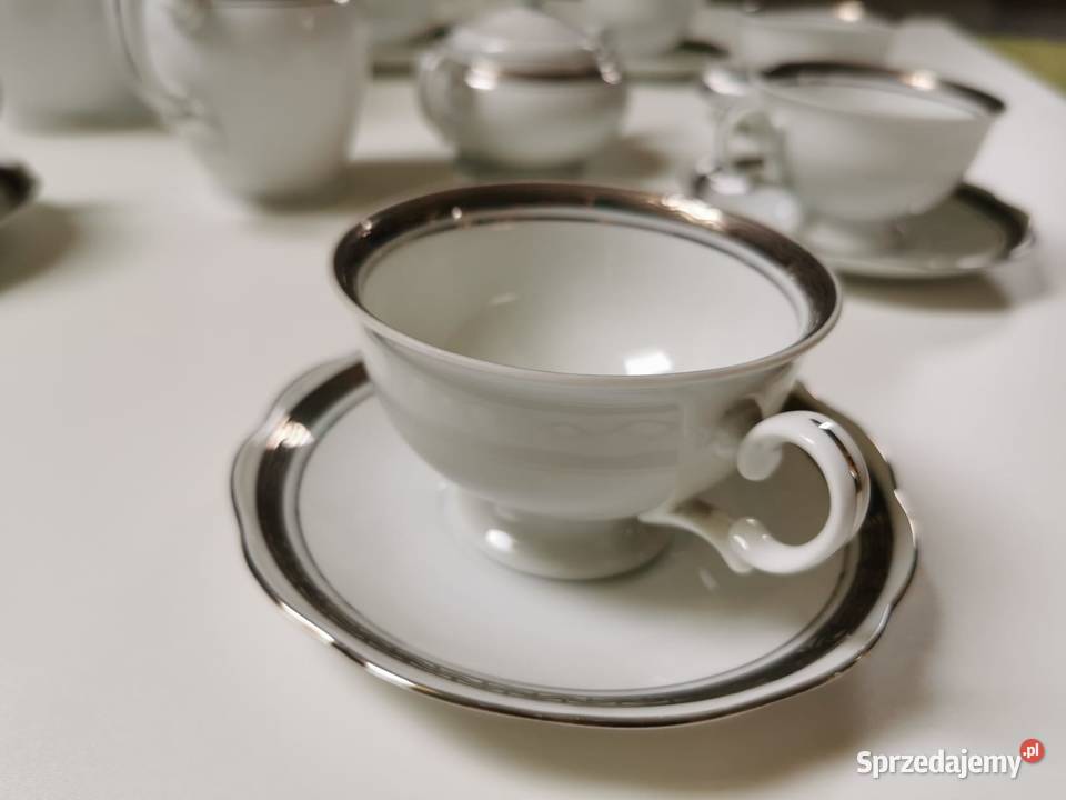 Serwis porcelanowy kawowy Wawel 15 elementów Kraków sprzedam