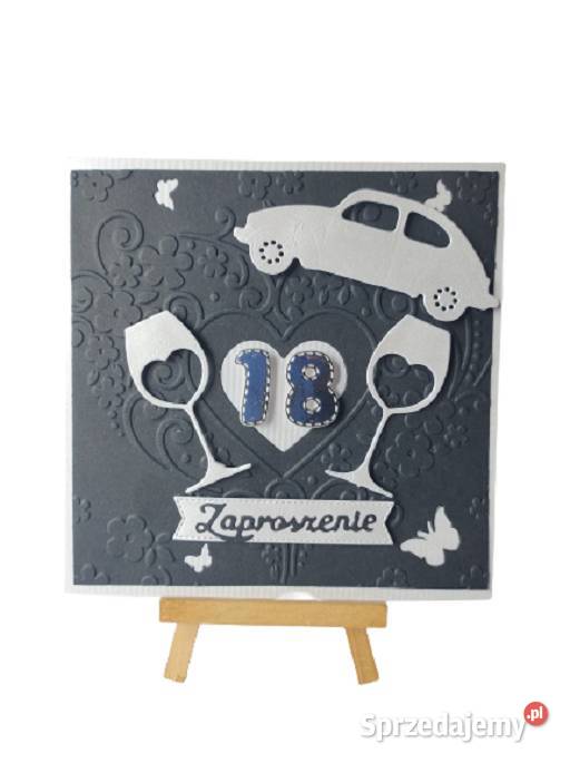 ZAPROSZENIA OSIEMNASTKA K4 WZÓR 2 Poznań