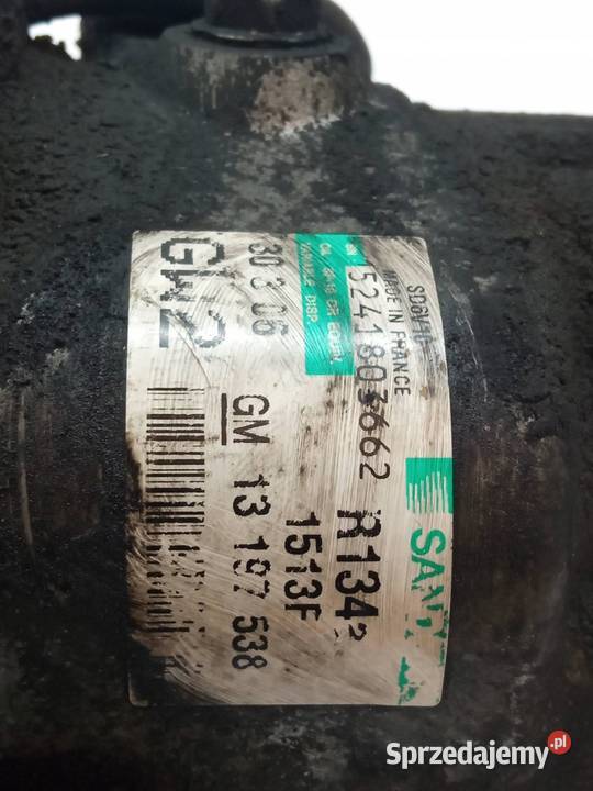 SPRĘŻARKA KLIMATYZACJI 13197538 13 CDTI Opel