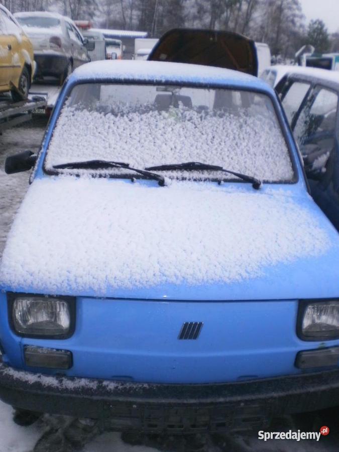 Fiat 126 wyzłomowany na części Radostowice