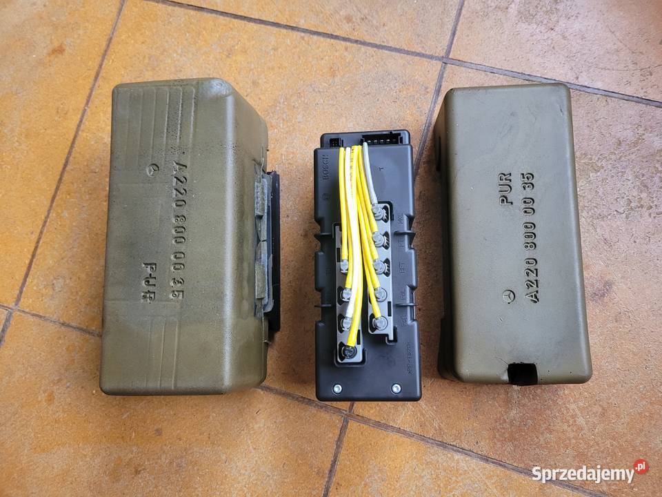 Pompka Zamka Centralnego Mercedes S klasa W220