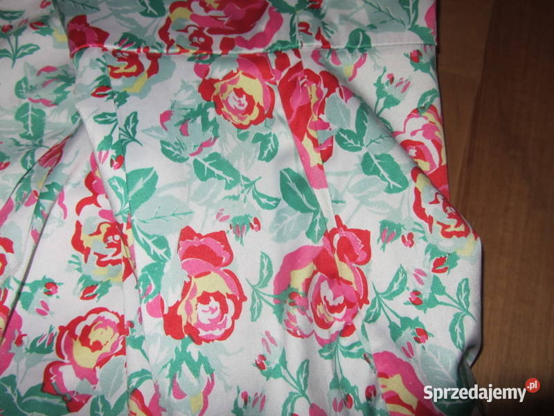JeansClothes sukienka mini w kwiaty XS 34 Warszawa