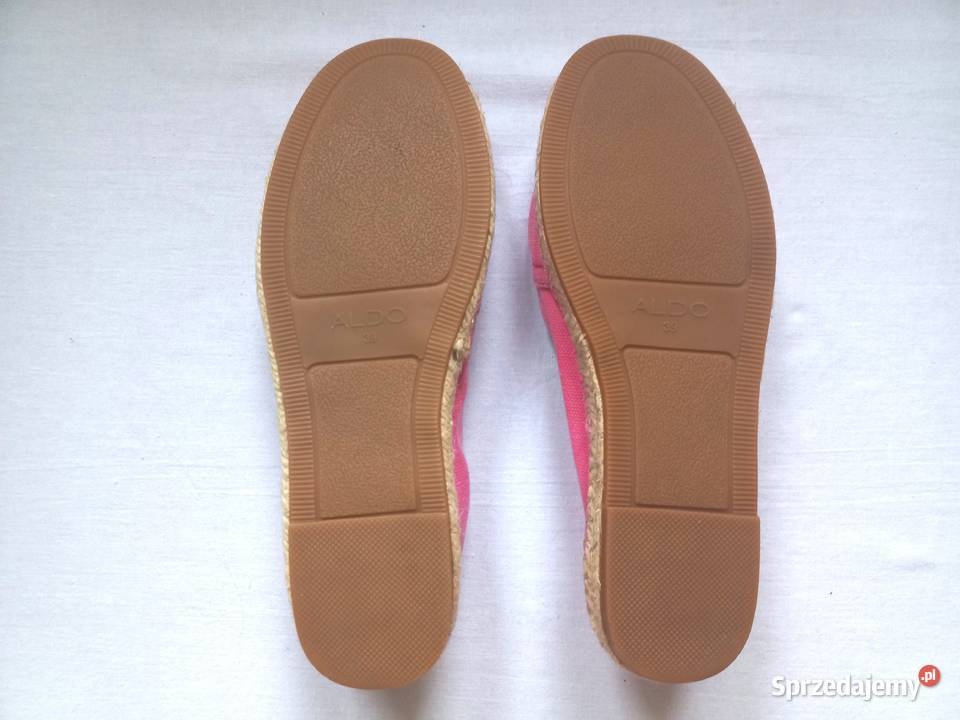 Espadryle różowe r 375 Aldo stan Białystok