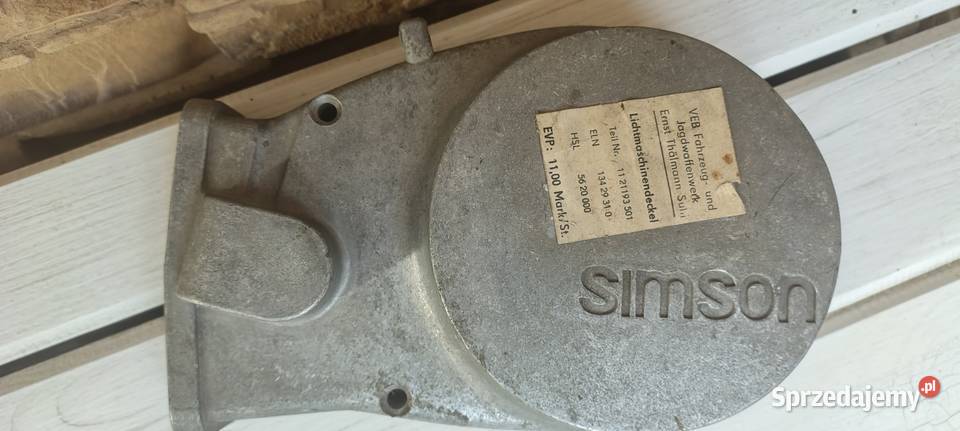 SIMSON DDR POKRYWA OBUDOWA MAGNETA SILNIKA sprzedam