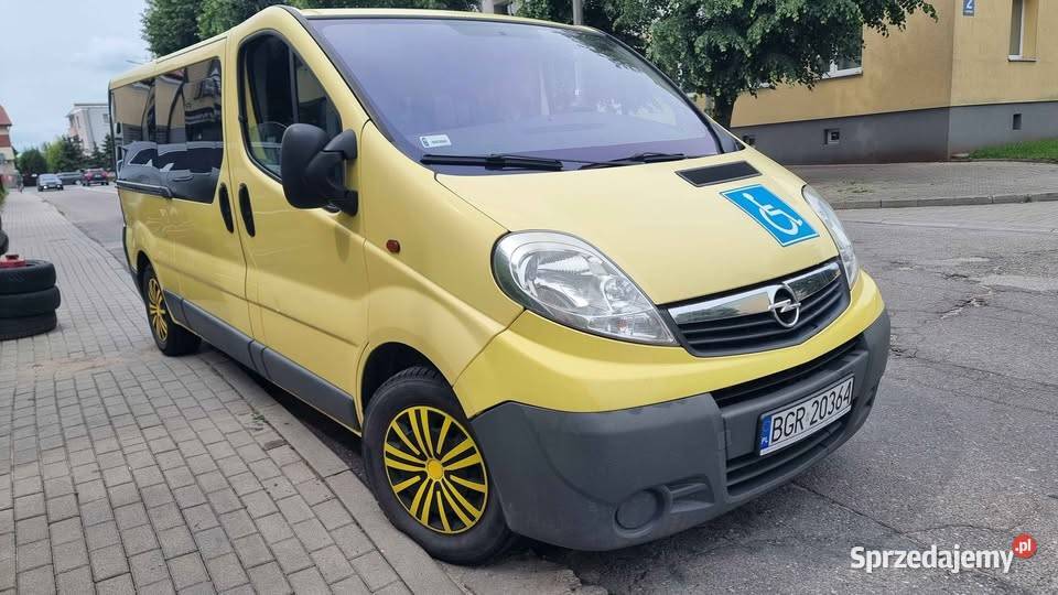 Opel Vivaro 25 CDTI 2008 r Grajewo