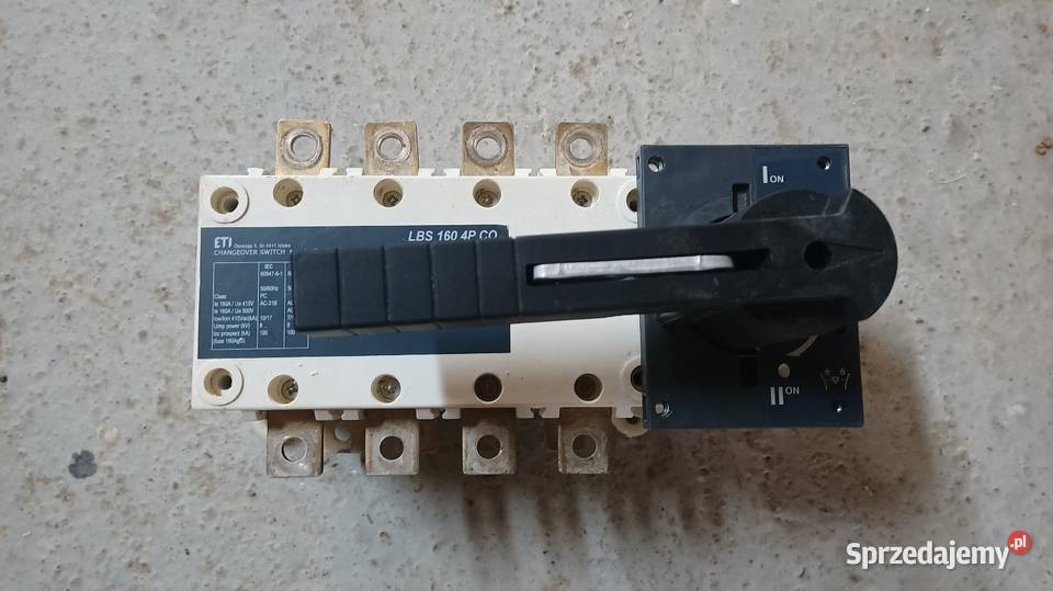 Przełącznik 102 LBS 160 4P CO Warkały sprzedam
