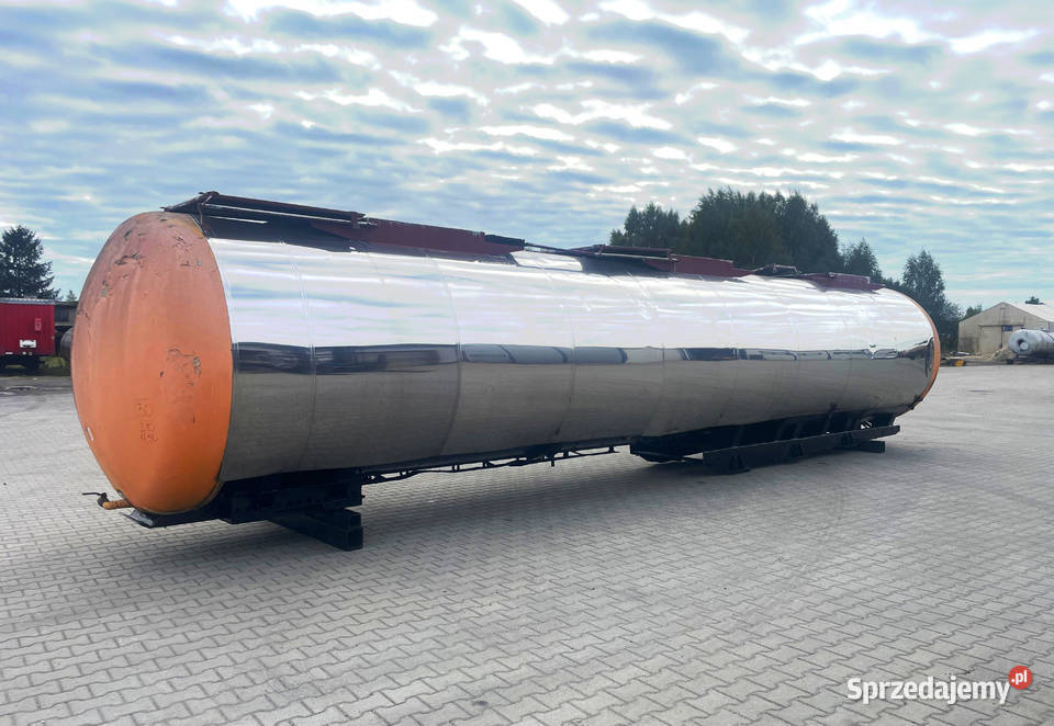Zbiornik nierdzewny 31 000 litrów Kwasówka stal małopolskie