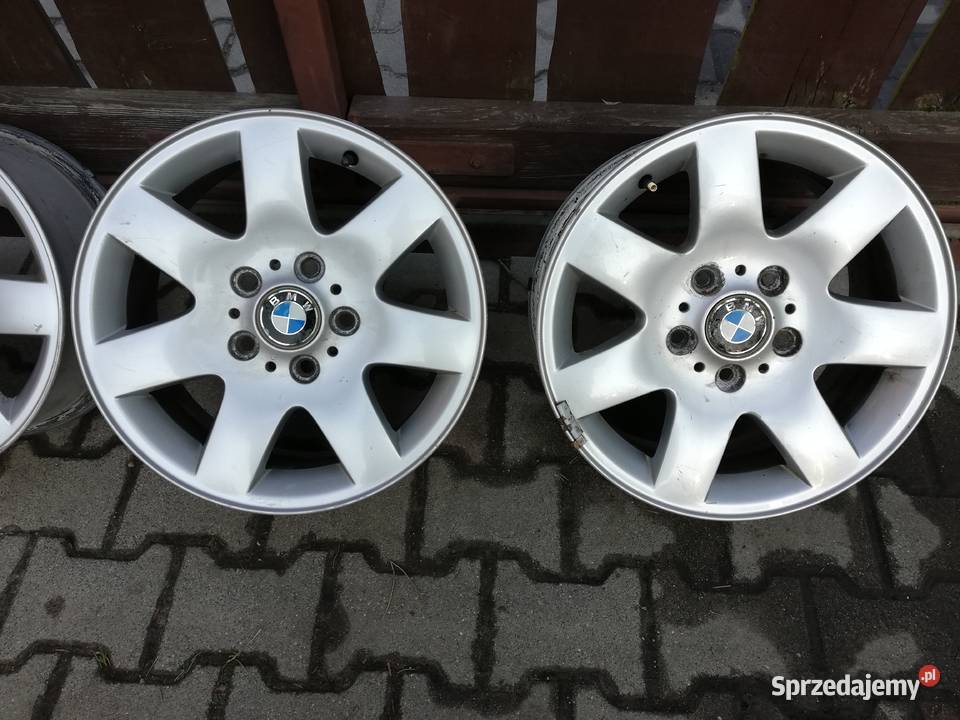 SPRZEDAM FELGI ALUMINIOWE DO BMW 16 5X120 Koła i felgi Rąbień AB