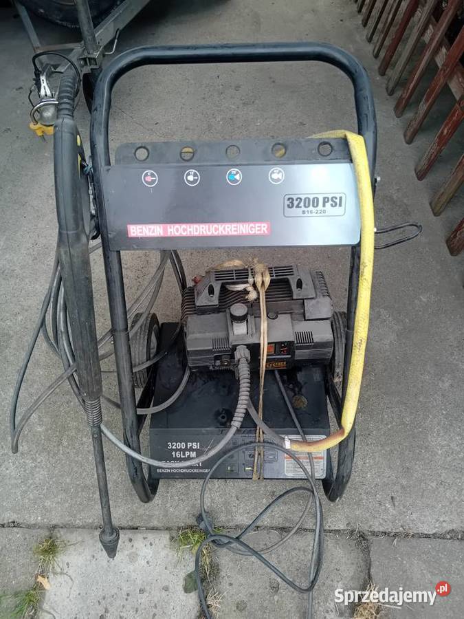 Myjka ciśnieniowa elektrycznospalinowa Trzcianka