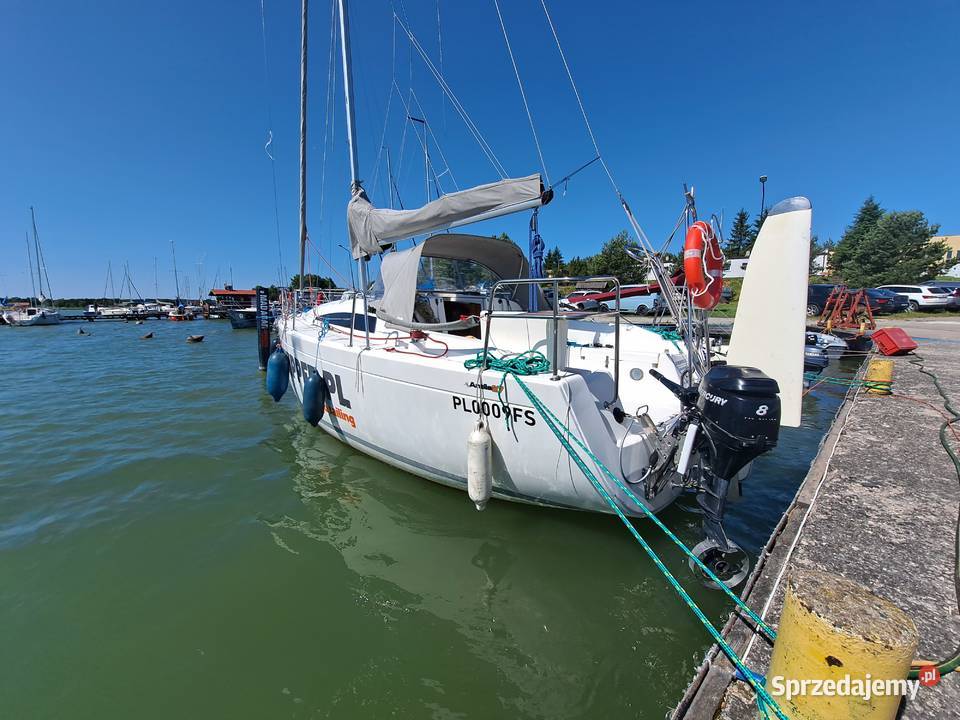 Wynajem czarter jachtu żaglowego ANTILA 27 3kab warmińsko-mazurskie Olsztyn sprzedam