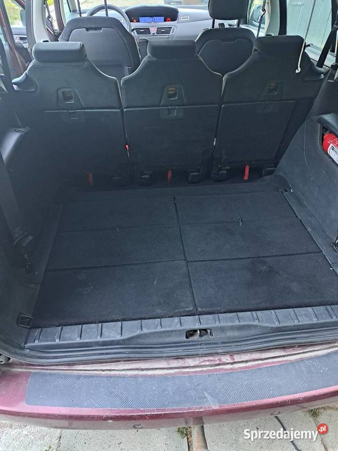 Citroen c4 Grand 7 os 18 LPG manualna Zgierz sprzedam
