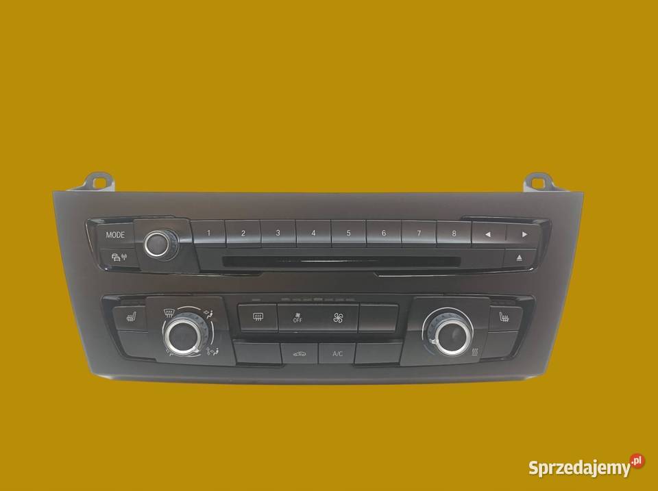 PANEL STEROWANIA RADIA KPL Bmw Seria 1 II Panele sterowania, przełączniki Motoryzacja świętokrzyskie