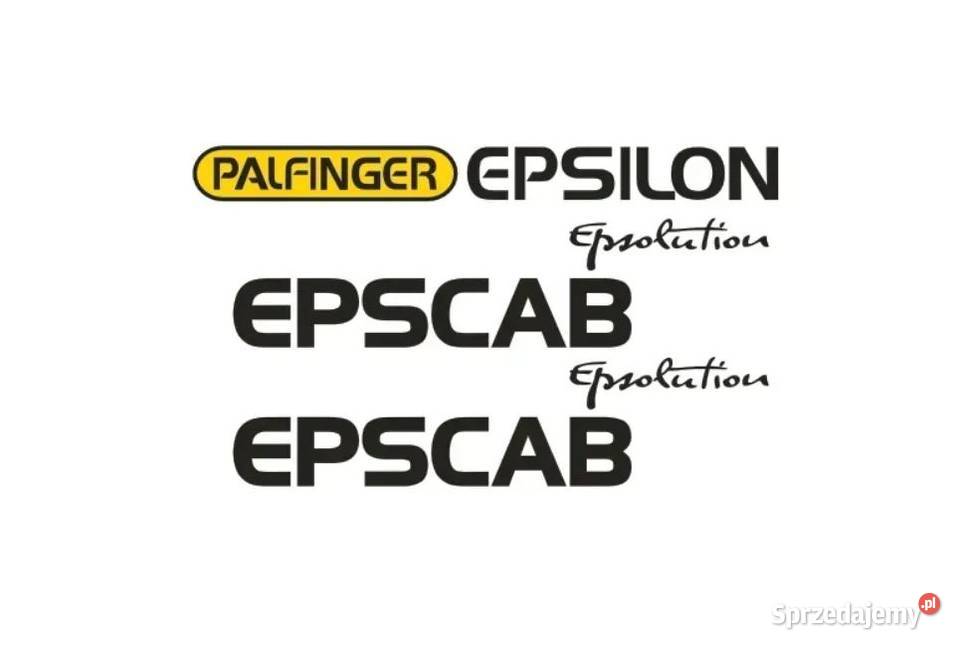 Naklejki oklejenie naklejka PALFINGER EPSCAB Janików