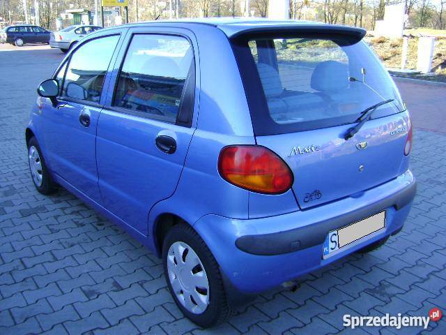 Daewoo Matiz Ładny IMPULS 2002 Wspomaganie immobilizer Wojkowice