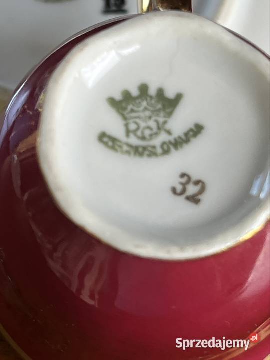 Filiżanka espresso 1928 1938r Syg Windsor Loucky Gdańsk