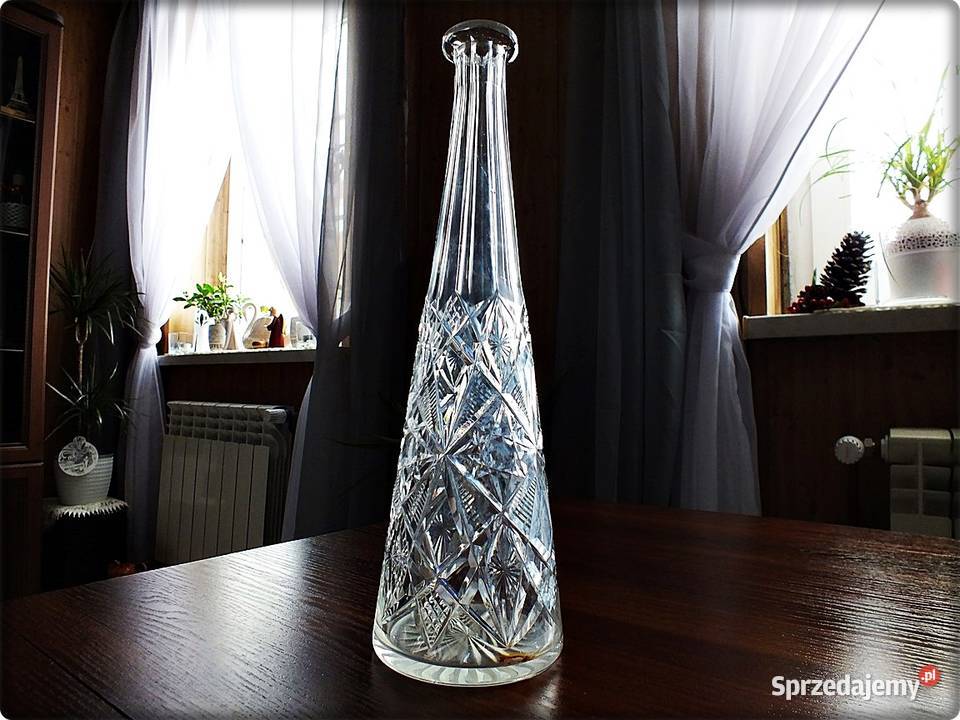 Stara Kryształowa Karafka Baccarat wzór Lagny Żary