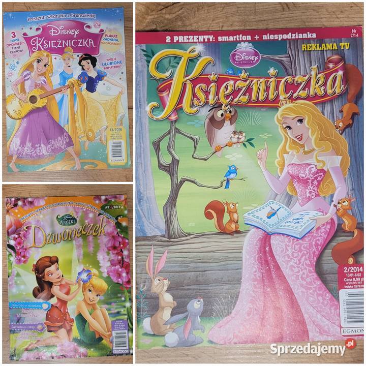Kolekcjonerskie magazyny Disney Księżniczka sprzedam