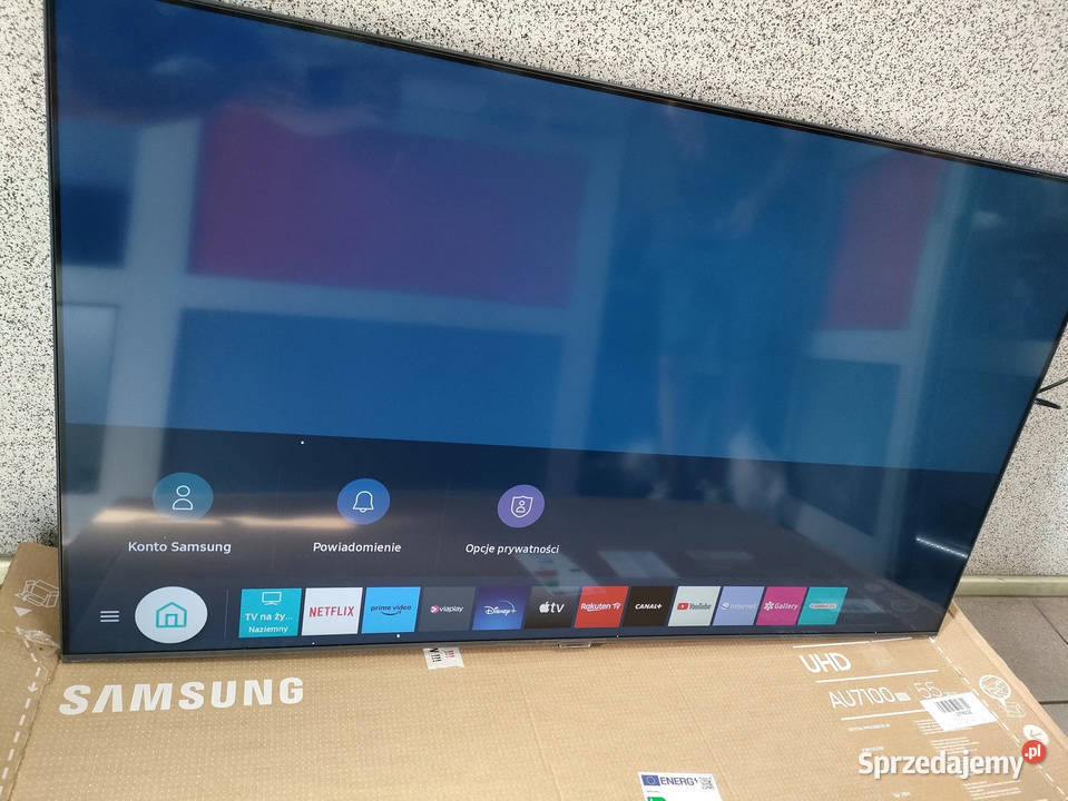 Telewizor Samsung AU7172 UHD 4k Smart TV 55 nowy mazowieckie Radom