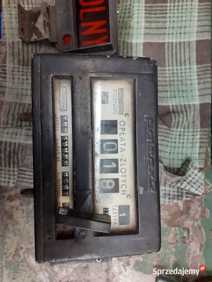 Części zabytkowe ursus taxi taxometr kujawsko-pomorskie Gródek