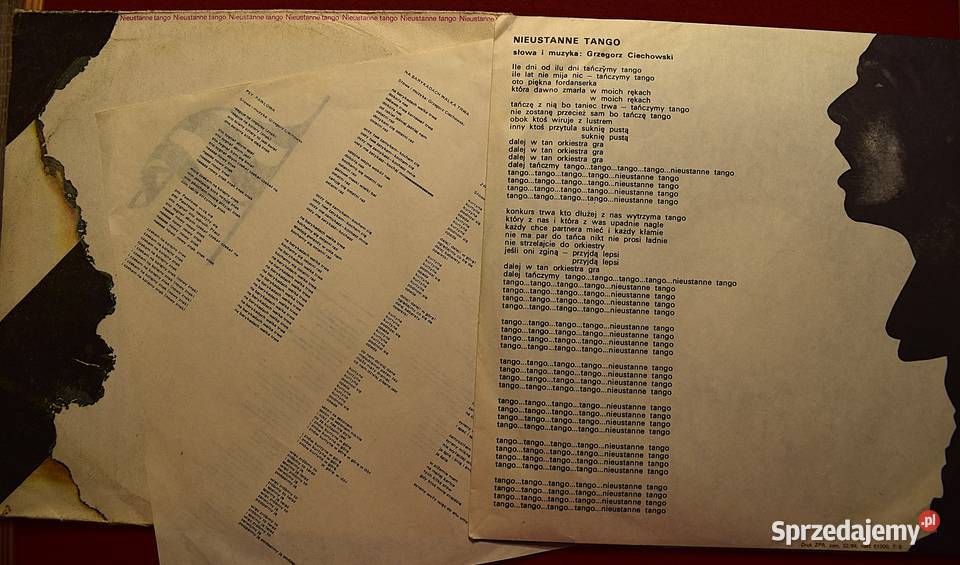 Republika Nieustanne tango wydanie I z roku 1984 Płyty i kasety Chełmno