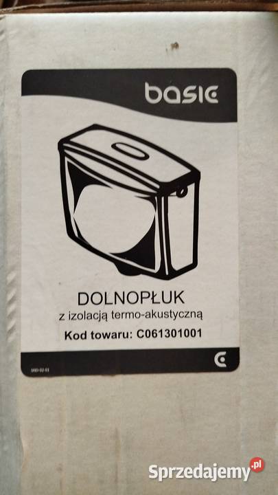 Basic Dolnopłuk 36x34 z izolacją termoakustyczną sprzedam