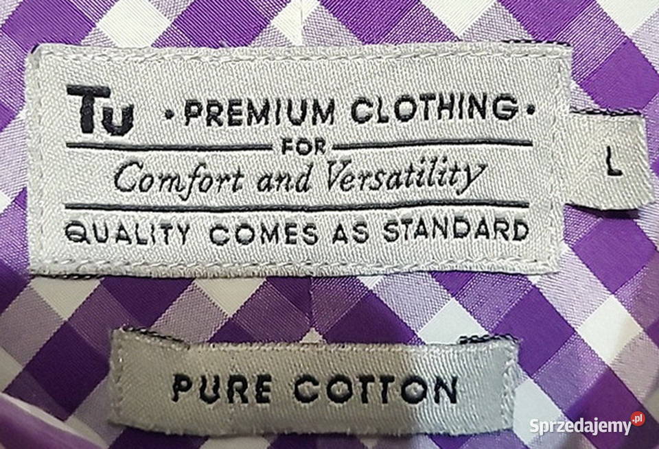 Koszula męska w kratkę bawełna 100 bawełna Radom