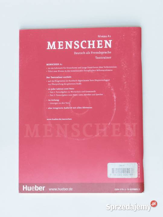 Menschen A1 Testtrainer D Giersberg Kraków