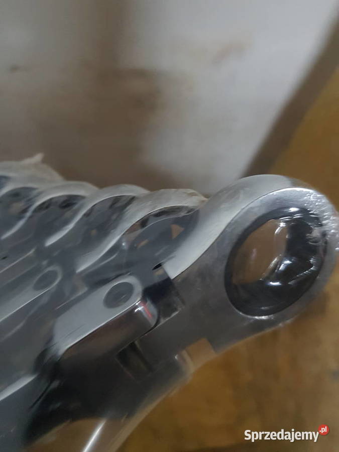 Klucze z grzechotką płaskooczkowe łamane 822 8el Głogowa