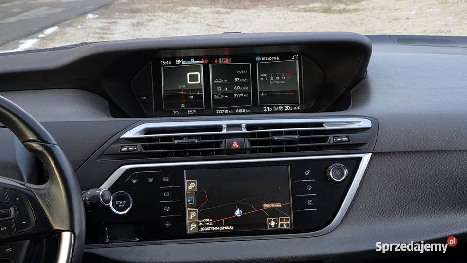 C4 PICASSO 16HDI MASAŻE NAWIGACJA BOGATA WERSJA ABS