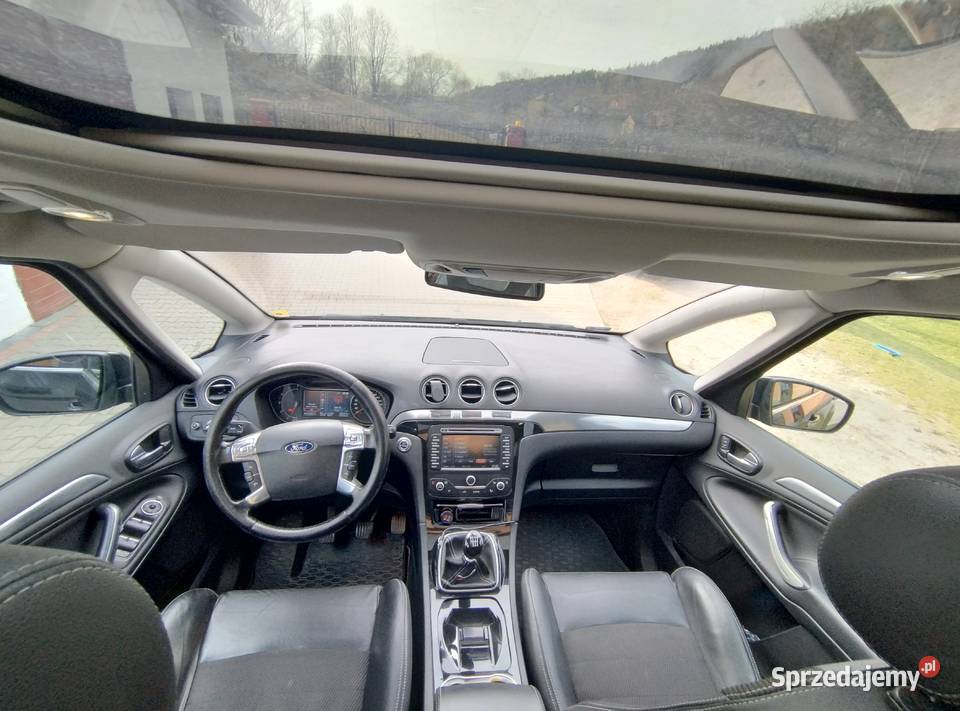 Ford S 20 TDCI 163 ładny zadbany elektrycznie ustawiane fotele małopolskie Nowy Sącz