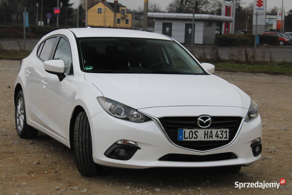 Mazda 3 15 D SKYACTIV Biała Perła Niemcy Idealny 105KM mazowieckie Ciechanów