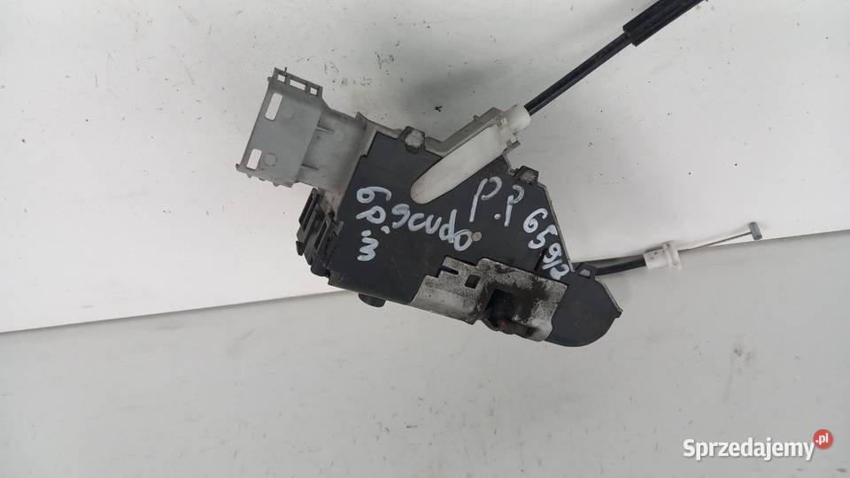 FIAT SCUDO II ZAMEK DRZWI PRZÓD PRAWY 6PIN Zbierkowo