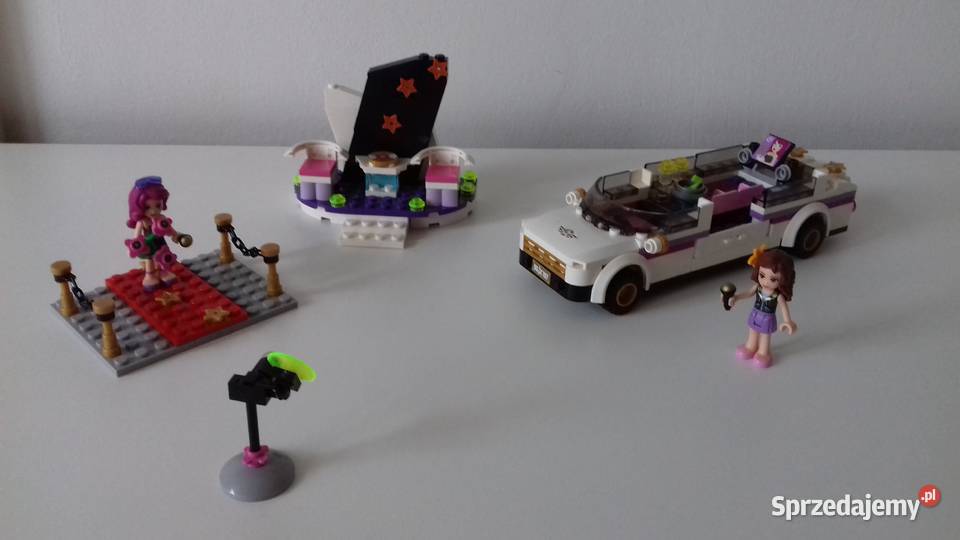 Klocki LEGO Friends 41107 Limuzyna Gwiazdy Pop Klocki mazowieckie Warszawa sprzedam