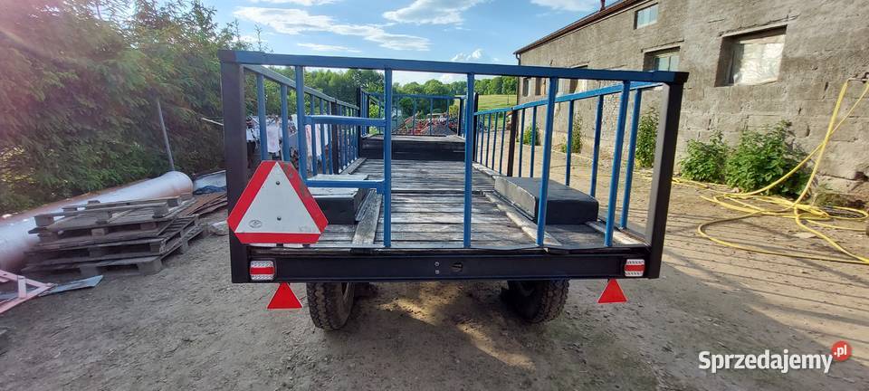 przyczepa do słomy kaczka
