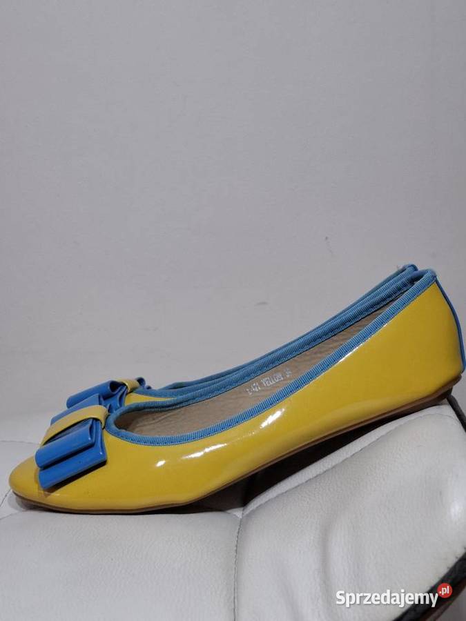 Baleriny 39 Metalika baletki buty damskie Kraków