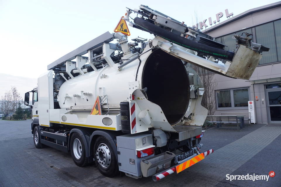 MAN TGM 26340 Zabudowa WUKO Rivard 118m3 120 oś tempomat Kraków sprzedam