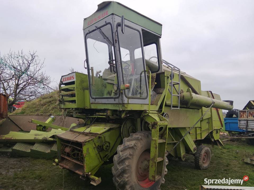 Kombajn zbożowy Claas Consul Kabina sieczkarnia Skaryszew